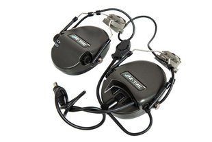 Навушники активні з комунікатором Z-Tactical Fast zSordin Headset Olive 24092 фото