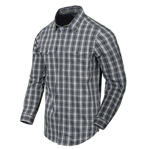 Тактична сорочка Helikon-Tex Covert Concealed Carry Foggy Grey Plaid Size Xs 23533-xs фото