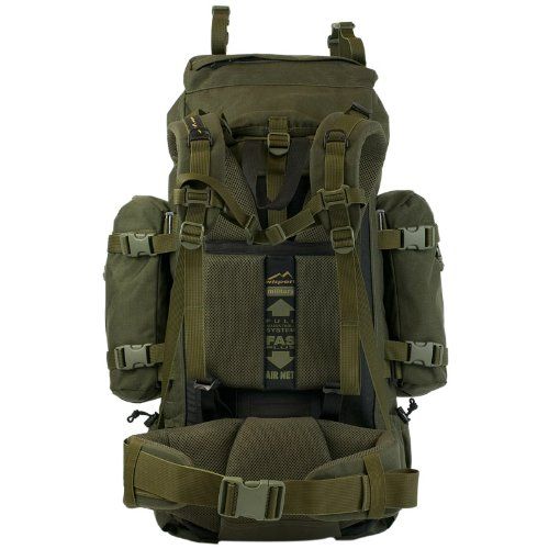 Рюкзак тактичний Wisport Reindeer 55 л Olive Green 5843 фото