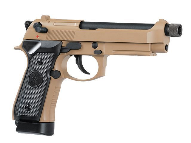 Страйкбольний пістолет KJW Beretta M9A1 CO2 Tan 14719 фото