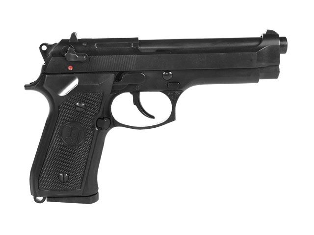 Страйкбольний пістолет KJW Beretta M92F/M9 Metal Green Gas 257 фото