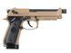 Страйкбольний пістолет KJW Beretta M9A1 CO2 Tan 14719 фото 2