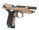 Страйкбольний пістолет KJW Beretta M9A1 CO2 Tan 14719 фото 13