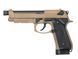 Страйкбольний пістолет KJW Beretta M9A1 CO2 Tan 14719 фото 1