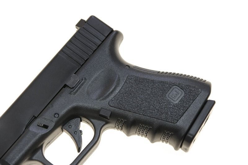 Страйкбольный пистолет KJW Glock 23 Metal GBB 3488 фото