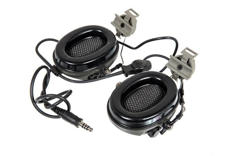 Навушники активні з комунікатором Z-Tactical Fast zSordin Headset Olive 24092 фото
