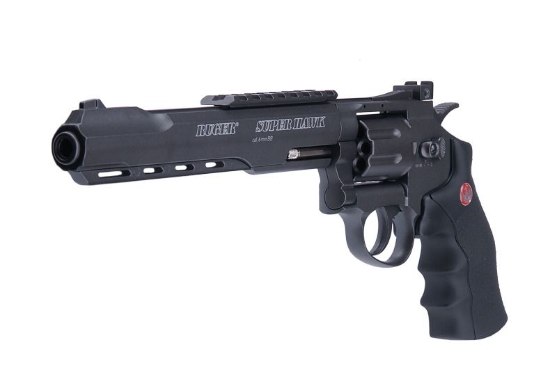 Страйкбольний револьвер Umarex Ruger SuperHawk 8" CO2 Black 14911 фото