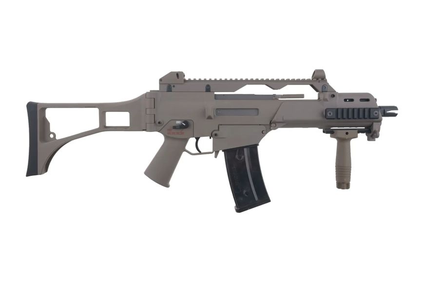 Страйкбольна штурмова гвинтівка Specna Arms G36-C SA-G12 EBB Tan 12206 фото