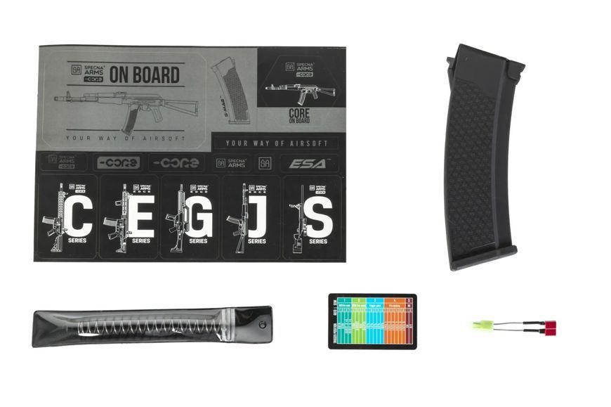 Страйкбольна штурмова гвинтівка Specna Arms SA-J79 Core Hal ETU Gen.2 Black 33015 фото