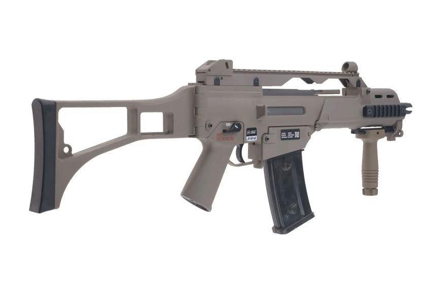 Страйкбольна штурмова гвинтівка Specna Arms G36-C SA-G12 EBB Tan 12206 фото