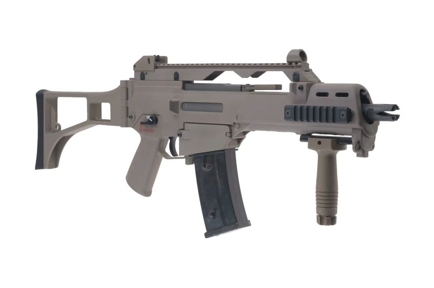 Страйкбольна штурмова гвинтівка Specna Arms G36-C SA-G12 EBB Tan 12206 фото