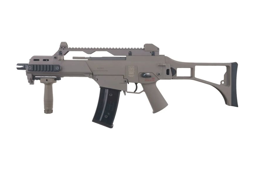 Страйкбольна штурмова гвинтівка Specna Arms G36-C SA-G12 EBB Tan 12206 фото