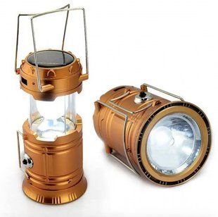 Кемпинговый фонарь с солнечной батареей Gold Orion OR-5800T 27073 фото