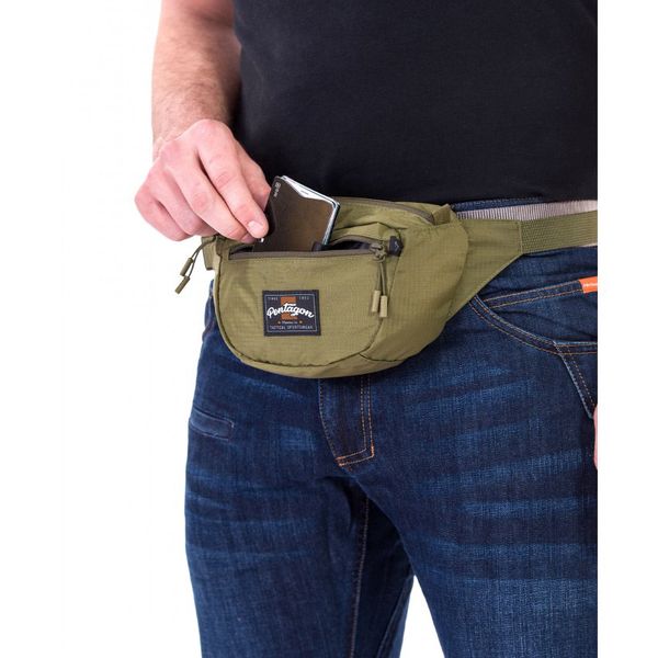 Сумка поясна Pentagon Minor Travel Pouch Olive 25650 фото