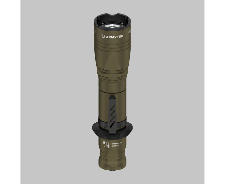 Ліхтар Armytek Dobermann Pro Magnet USB Olive Warm 30483 фото