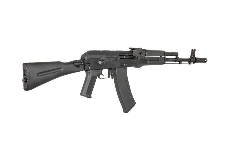 Страйкбольна штурмова гвинтівка Specna Arms AK-74M SA-J01 Edge Black 19571 фото