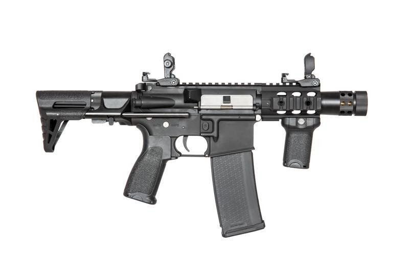 Страйкбольная штурмовая винтовка Specna Arms M4 CQB Edge RRA SA-E10 PDW Black 14545 фото