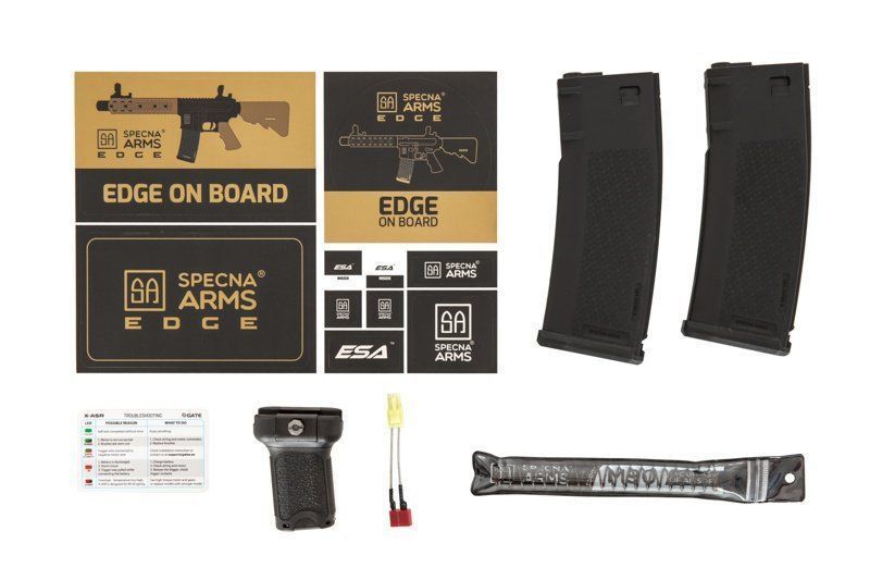 Страйкбольная штурмовая винтовка Specna Arms M4 CQB Edge SA-E12 PDW Chaos Grey 20179 фото