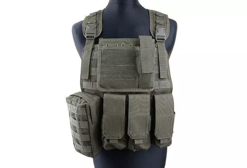 Розвантажувальний жилет GFC MBSS Tactical Vest Olive 25436 фото