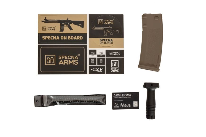 Страйкбольна штурмова гвинтівка Specna Arms M4 Sa-C19 Core Bronze 23473 фото