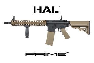 Страйкбольна штурмова гвинтівка Specna Arms Daniel Defense MK18 SA-P26 Prime HAL ETU with brushless motor Chaos Bronze 33279 фото
