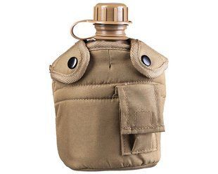 Фляга Mil-Tec US Plastic Canteen Coyote 29528 фото