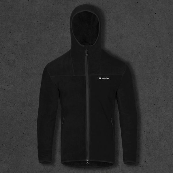 Кофта Camo-Tec Nippy Hood Nord Fleece Black Size S 27501-s фото