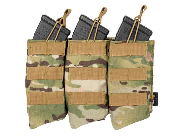 Підсумок 8Fields Premium Triple AK47/AKM Mag Pouch Multicam 23966 фото