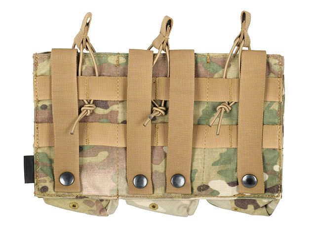 Підсумок 8Fields Premium Triple AK47/AKM Mag Pouch Multicam 23966 фото