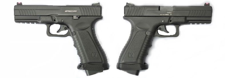 Страйкбольний пістолет APS Action Combat Pistol CO2 Black 10219 фото