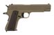 Страйкбольний пістолет Cyma Colt 1911 CM.123 AEP Tan 21954 фото 2