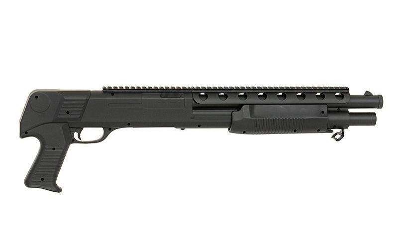 Страйкбольный дробовик Double Eagle M309 Black 19079 фото