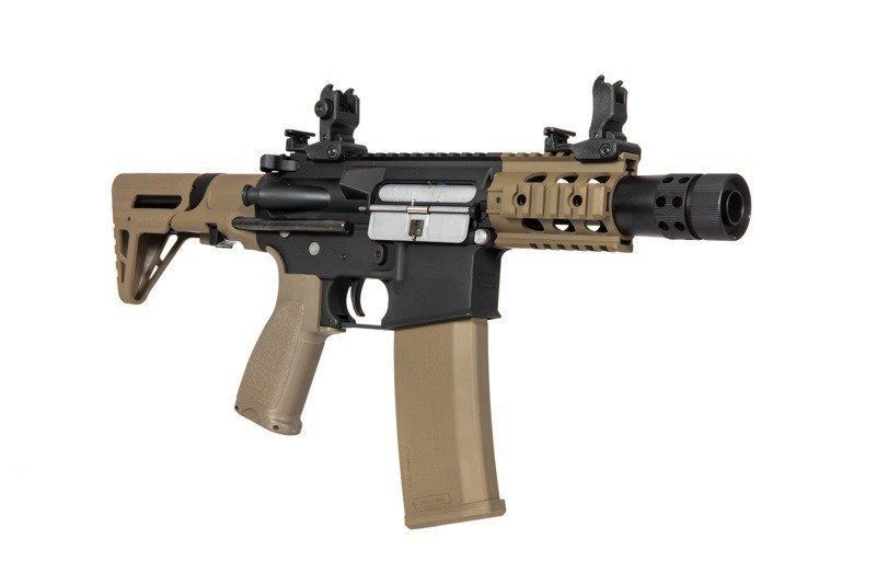 Страйкбольная штурмовая винтовка Specna Arms M4 CQB Edge RRA SA-E10 PDW Half-Tan 14546 фото