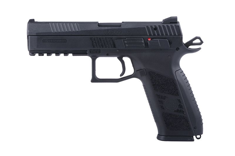 Страйкбольний пістолет ASG CZ P-09 GBB Black 12610 фото