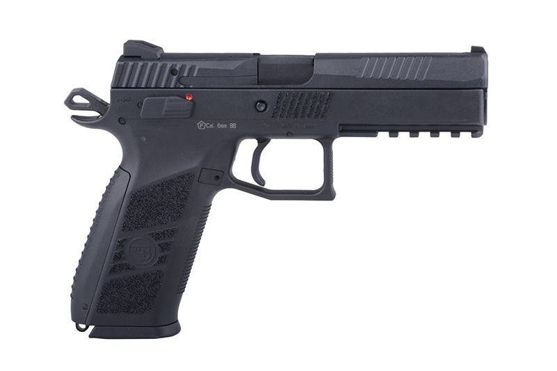 Страйкбольний пістолет ASG CZ P-09 GBB Black 12610 фото