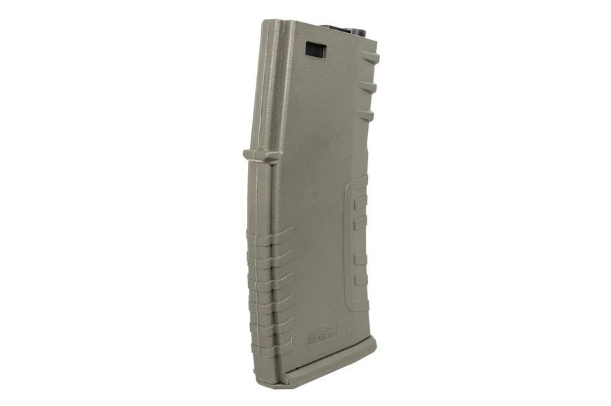 Магазин страйкбольний механічний Specna Arms Polymer mid-cap 120 bb Olive 33061 фото