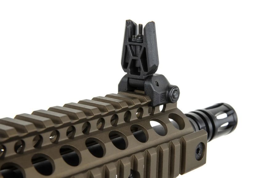 Страйкбольна штурмова гвинтівка Specna Arms Daniel Defense MK18 SA-P26 Prime HAL ETU with brushless motor Chaos Bronze 33279 фото
