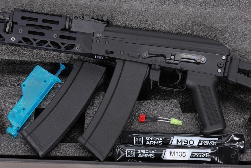 Страйкбольна штурмова гвинтівка Specna Arms x КРУК SA-PJ13 PRIME Aster ETU BLDC Black 33966 фото