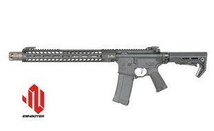 Страйкбольна штурмова гвинтівка Cyma Platinum 15.5" Raiders Rifle AEG Black 33289 фото