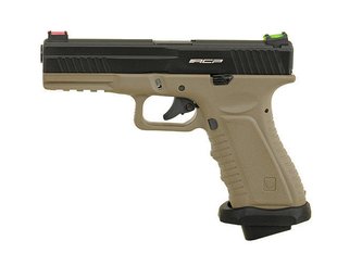 Страйкбольний пістолет APS Action Combat Pistol CO2 Tan 10220 фото