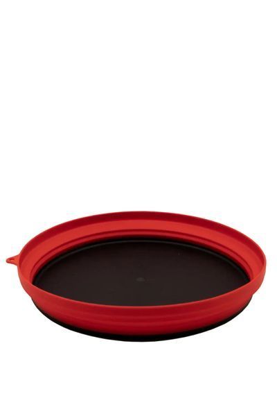 Тарілка Tramp пласка силіконова з пластиковим дном Terracota 1070 мл 27954 фото