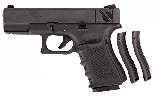 Страйкбольный пистолет WE Glock 23 Gen.4 GBB Black 7802 фото