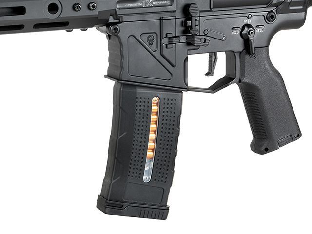 Магазин механічний BattleAxe Enhanced Grip Polymer AR-15/M4 150bbs Black 14728 фото