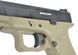 Страйкбольний пістолет APS Action Combat Pistol CO2 Tan 10220 фото 4