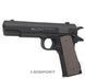 Модель Wosport 1911 Model With Paper Engraving Black