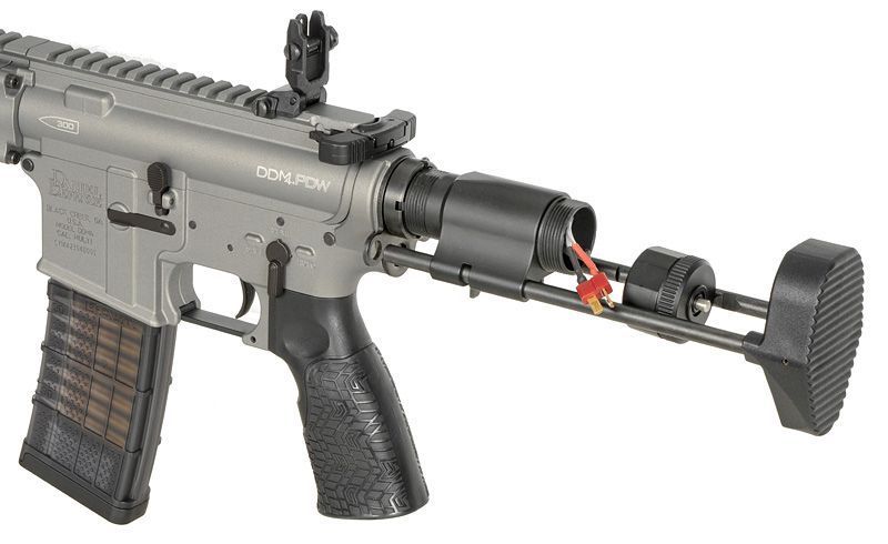 Страйкбольна штурмова гвинтівка Cyma Platinum Daniel Defense DDM4 PDW SBR 33133 фото