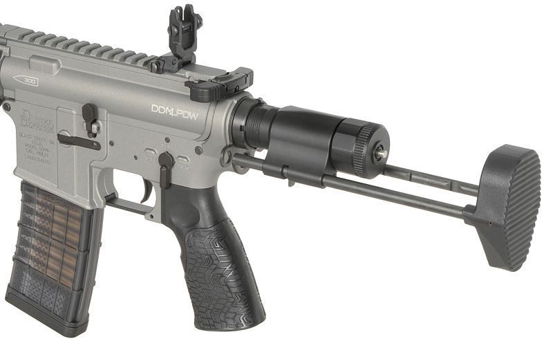 Страйкбольна штурмова гвинтівка Cyma Platinum Daniel Defense DDM4 PDW SBR 33133 фото