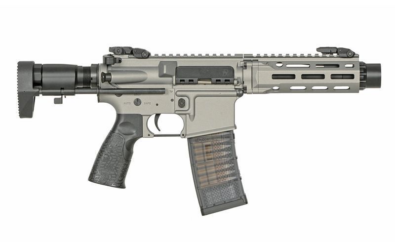Страйкбольна штурмова гвинтівка Cyma Platinum Daniel Defense DDM4 PDW SBR 33133 фото