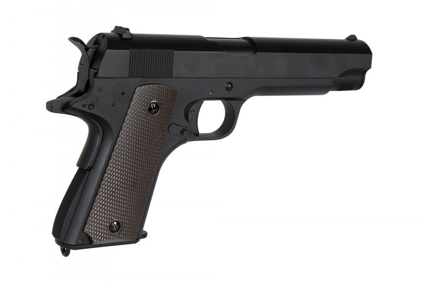 Страйкбольний пістолет Cyma Colt 1911 CM.123S Mosfet Edition AEP 21955 фото