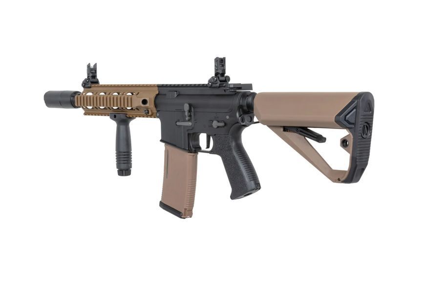 Страйкбольна штурмова гвинтівка Arcturus LWT MK-II CQB Carbine 10" AEG SPORT SE Starter Pack Half-Tan 32850 фото